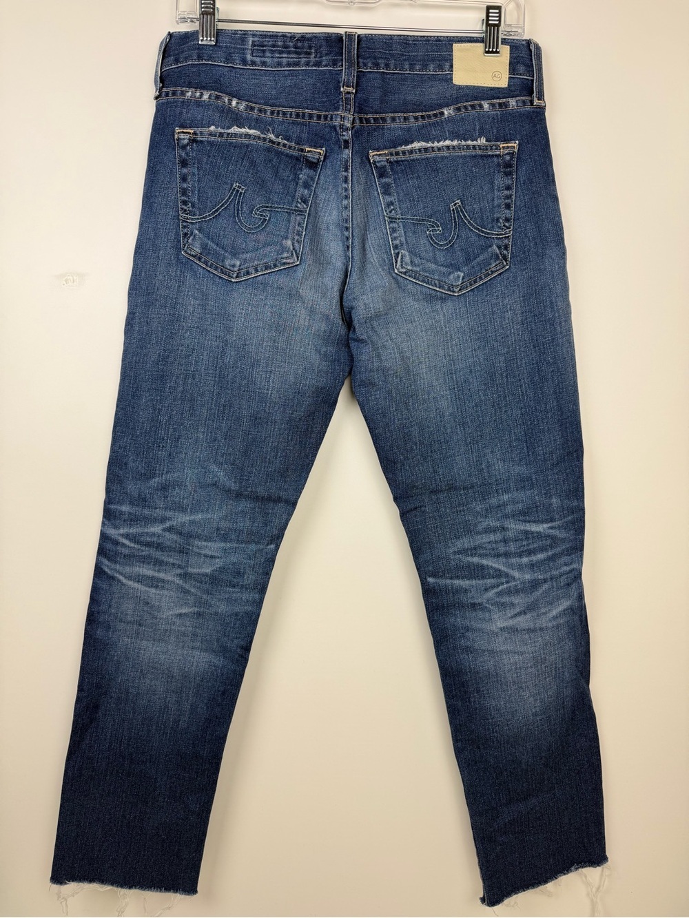 AG Adriano Goldschmied The Ex-Boyfriend Slim Jeans in 12Y Wash, Size 26R - Picture 8 of 15